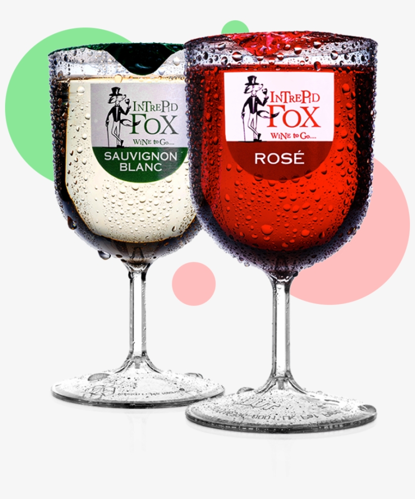 Peel Back And Drink - Intrepid Fox Wine To Go, transparent png download