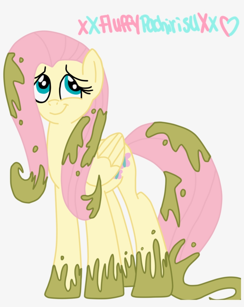 Xxfluffypachirisuxx, Fluttershy, Mud, Pony, Safe, Simple - Cartoon, transparent png download