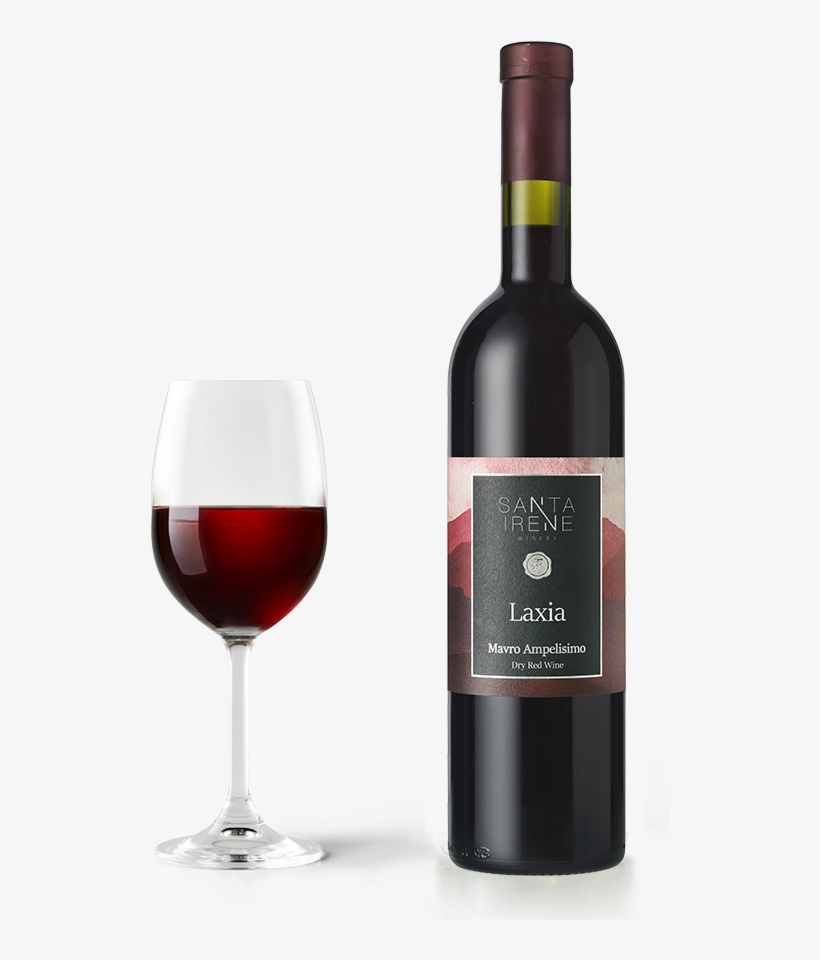 Laxia With Glass Of Wine - Michel Lynch Bordeaux Merlot, transparent png download