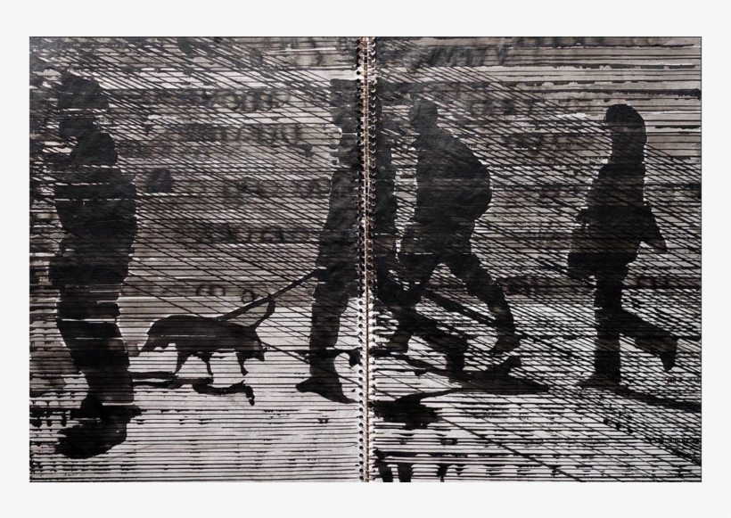 Street Shadow, Dog - Dog, transparent png download