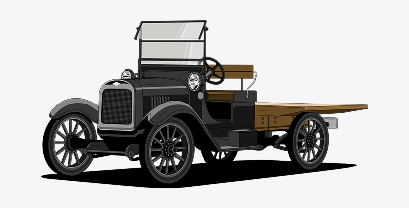 50s Clipart Chevy Classic - 1918 Chevy Silverado, transparent png download