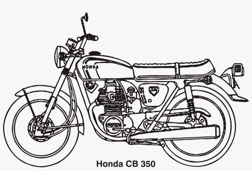 This Free Icons Png Design Of Honda Cb 350,, transparent png download