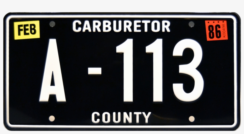 A-113 Prop Plate Movie Memorabilia From Cars Starring - Maters Licence Plate, transparent png download