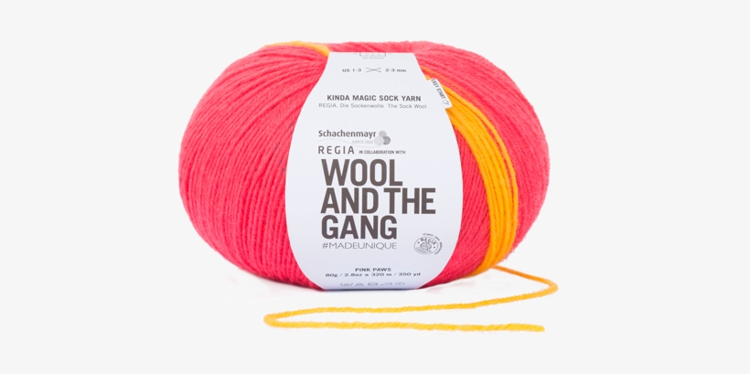 Yarn - Wool And The Gang Crazy Sexy Wool 200g - Stonewash, transparent png download