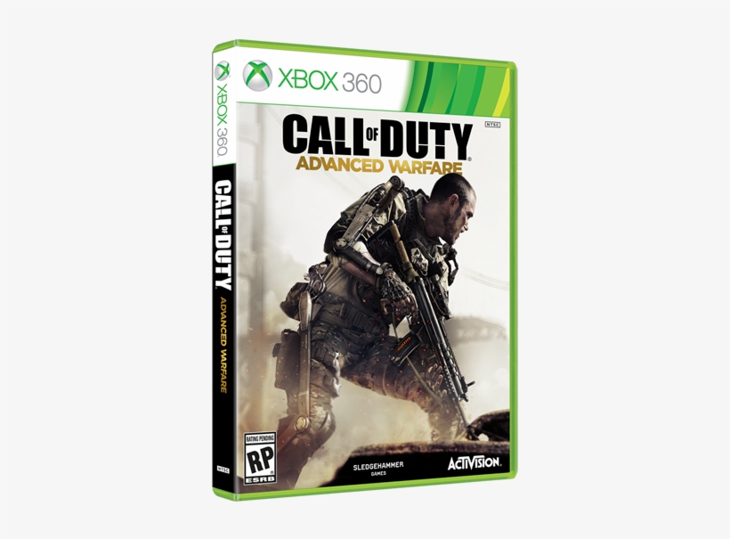 Codbs X360 3d-box Left Rgb - Call Of Duty Advanced Warfare, transparent png download