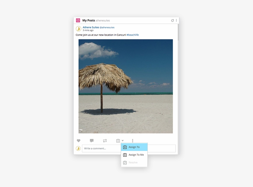 2 Manage Instagram - Beach, transparent png download