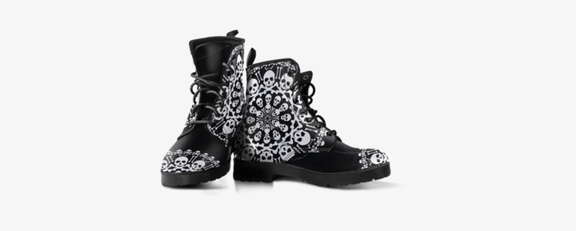 Skull Obsession Skulls & Bones Ii Men Edition - Beagles Eco Leather Boots Women Size 7 - Men Size 10, transparent png download