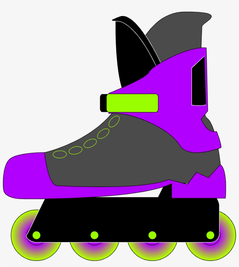 Rollerblade Free Stock Photo Illustration Of A - Roller Blade Transparent Background, transparent png download
