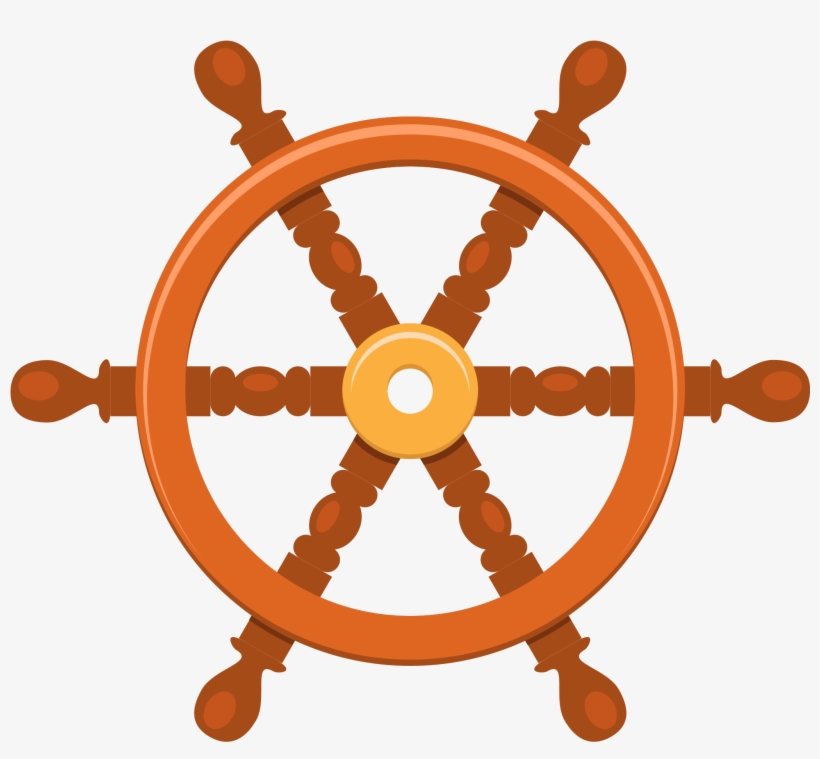 Ship Wheel - Volante De Un Barco, transparent png download