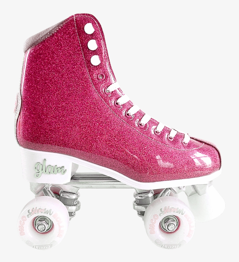 Pink Sparkly Roller Skates, transparent png download