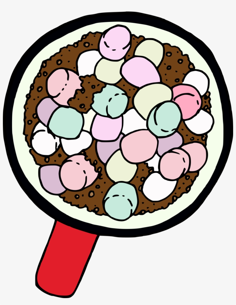 Hand-painted Coffee Hot Drink Overlook Winter Transparent - Coffee, transparent png download