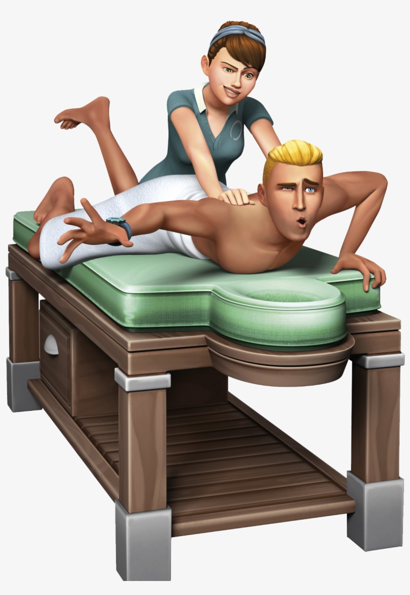 The Sims 4 Spa Day Official Boxart Render - Sims Spa Day, transparent png download
