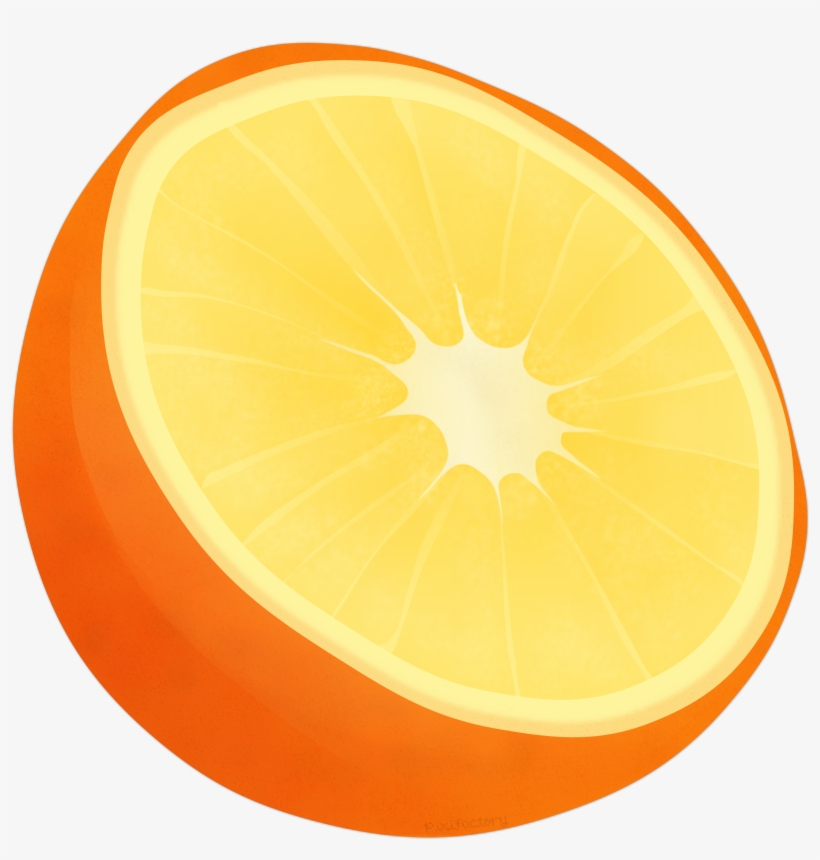 Orangepixifactory - Orange Fruit Transparent Background, transparent png download