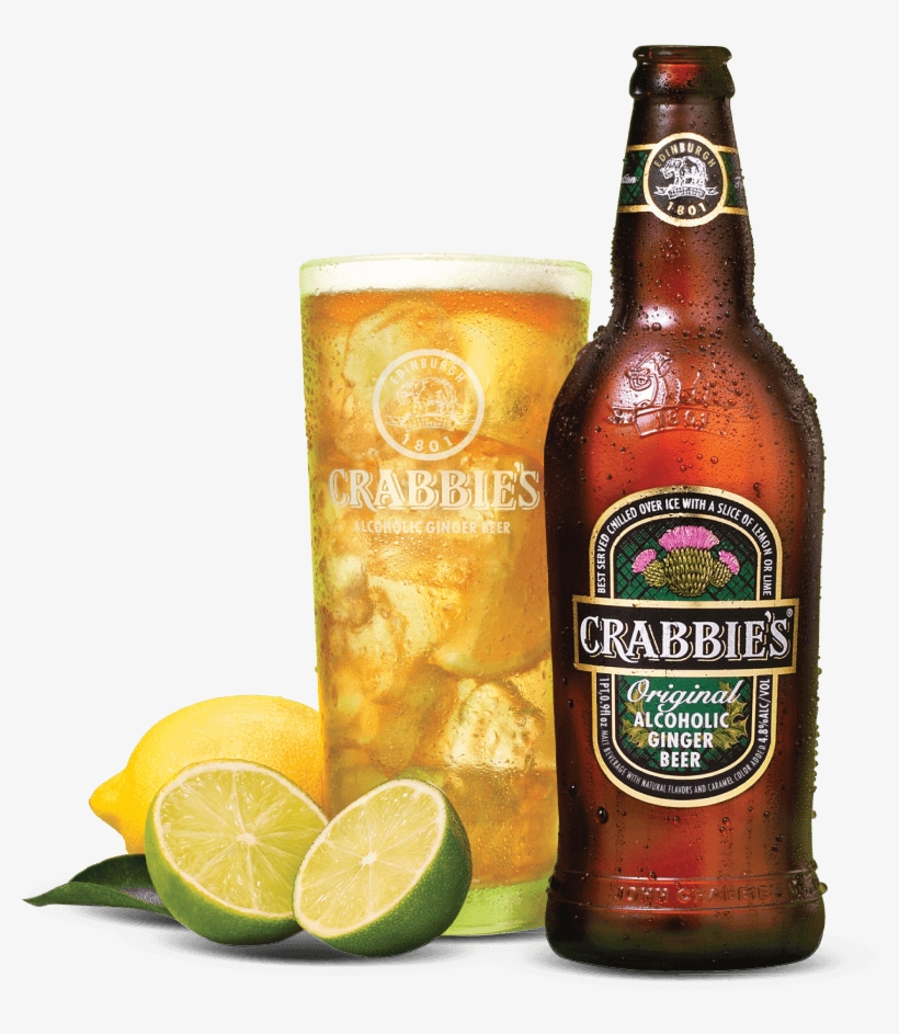 [ Img] - Crabbies Original Ginger Beer 4-pack (330ml), transparent png download