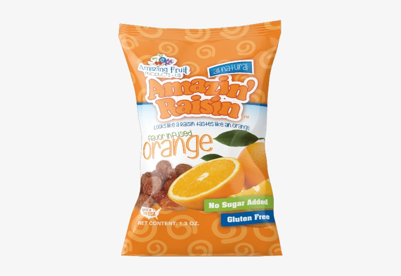Amazin' Raisin Orange - Raisin, transparent png download