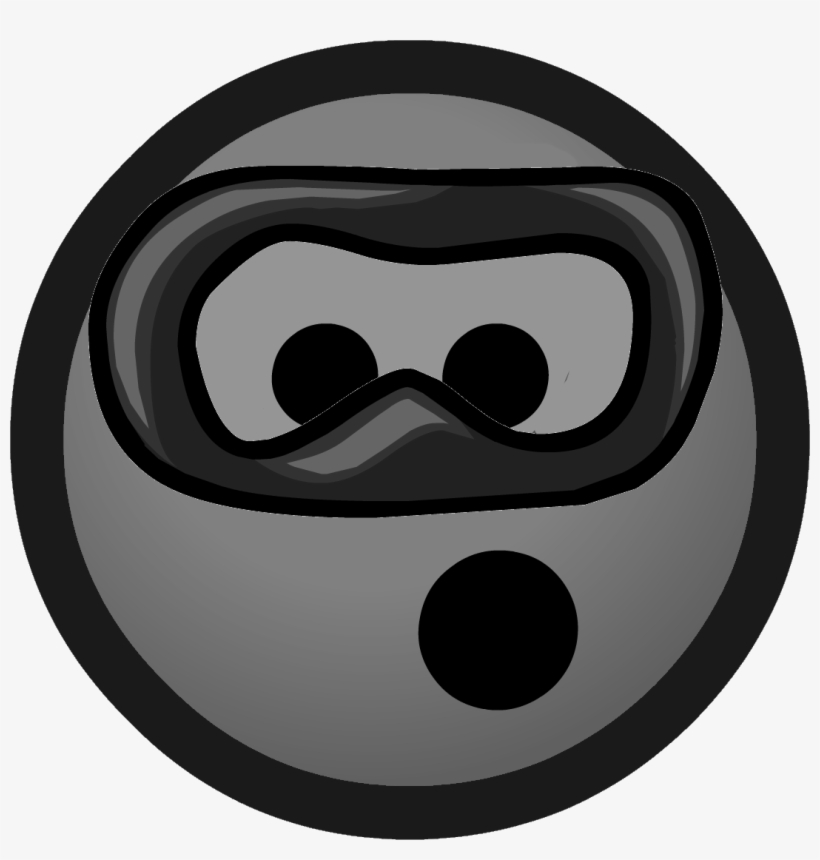 Dark Surprised Emoticon - Emote, transparent png download