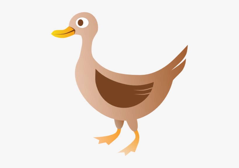 Cute Duck Png High-quality Image - Farm Animals Clipart Png, transparent png download