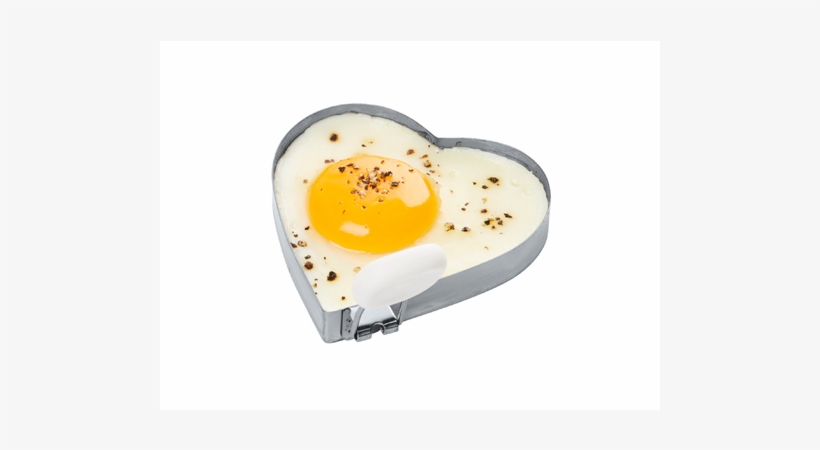 Fried Egg Mold, Heart - Egg, transparent png download