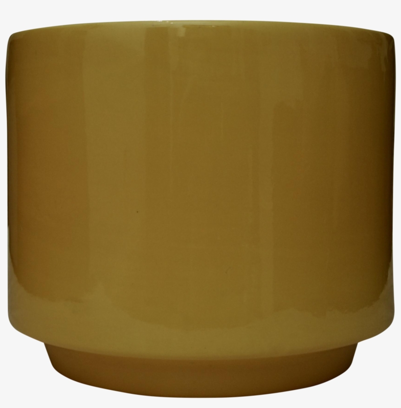 California Pottery Egg Yolk Yellow Planter - Yolk, transparent png download
