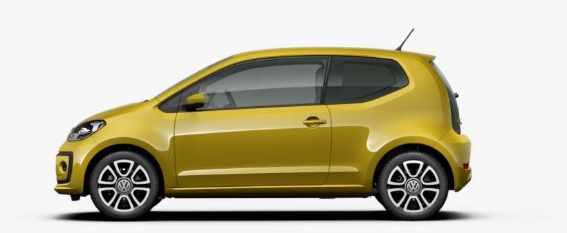 Up - Vw Up Honey Yellow Cross, transparent png download