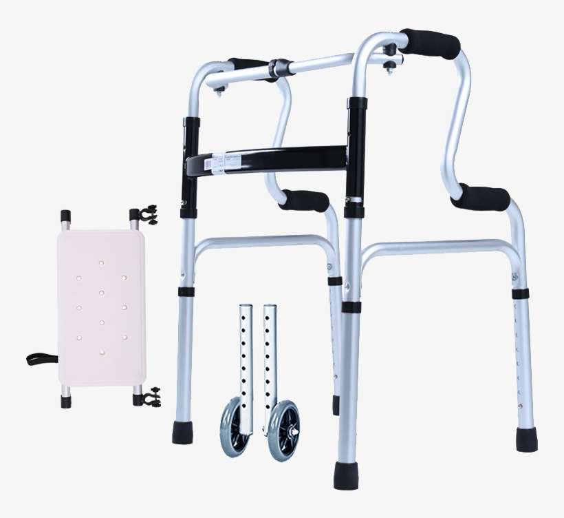 Kefu Elderly Walker Four Feet Disabled Rehabilitation - Walker, transparent png download