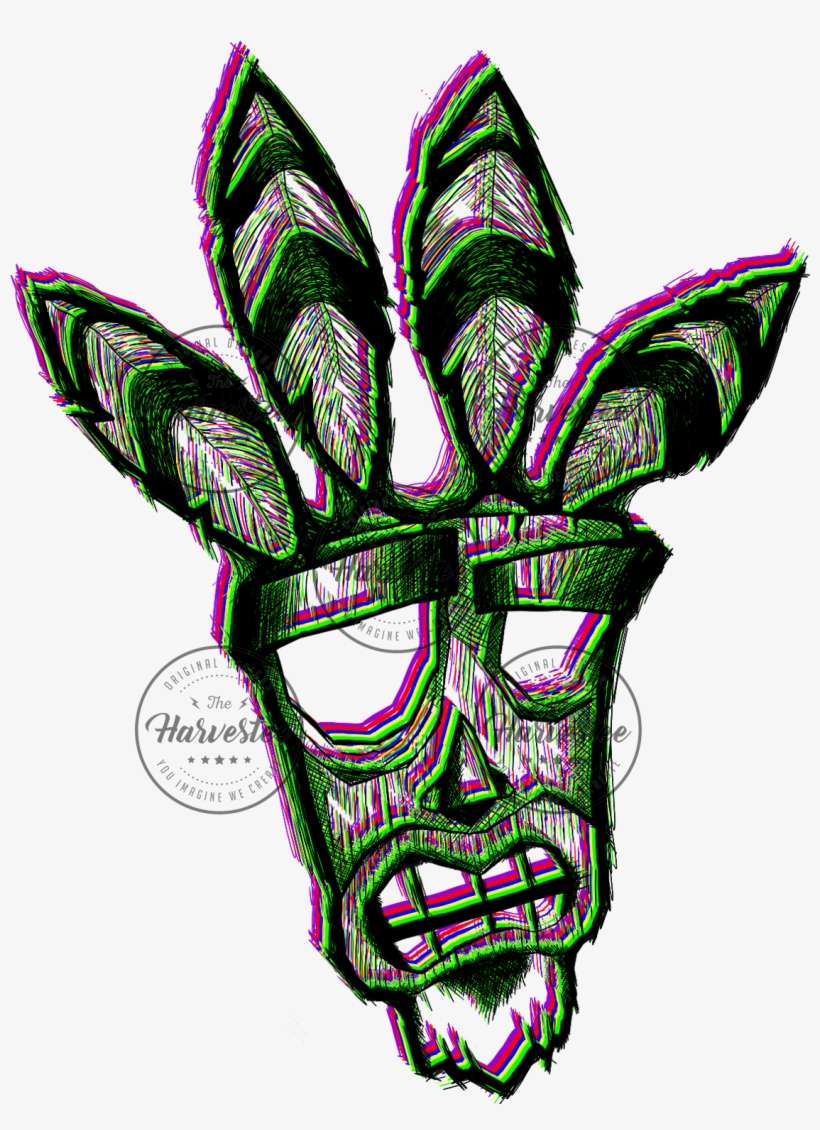 Aku Aku - Illustration, transparent png download