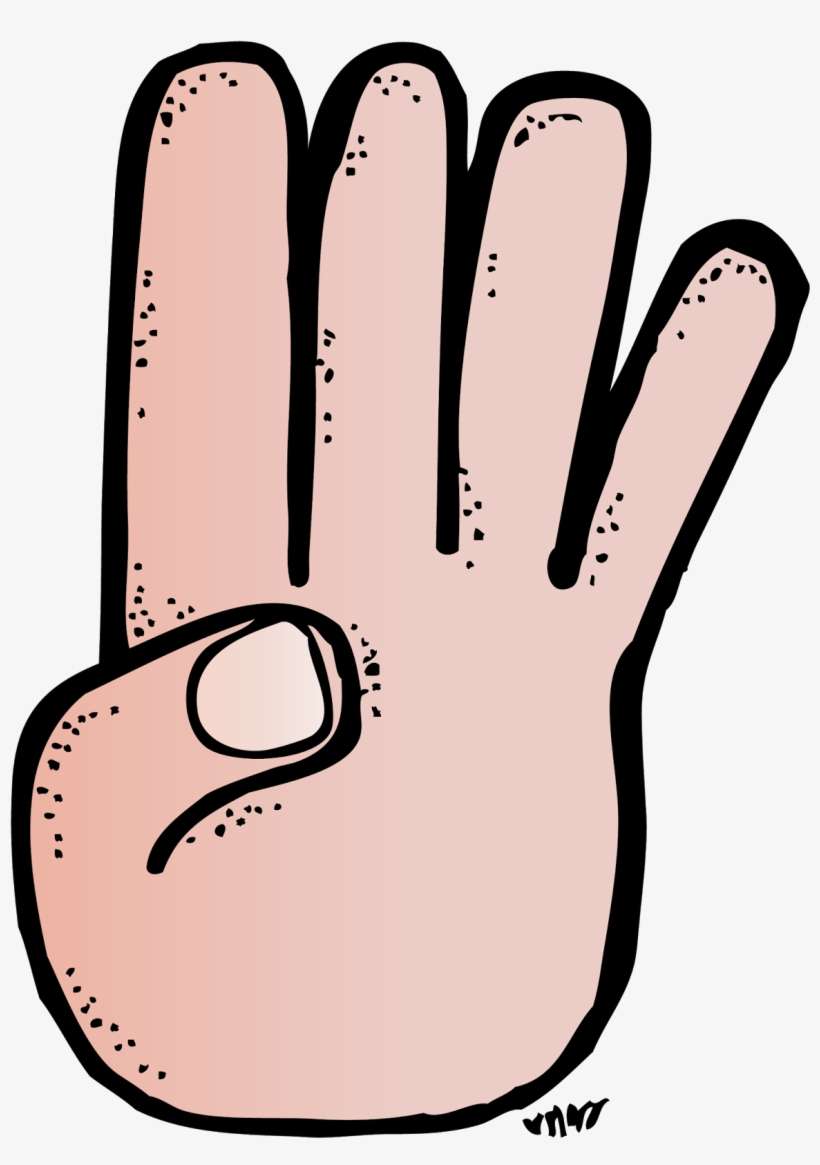 1160 X 1600 2 - 4 Finger Clipart Png, transparent png download