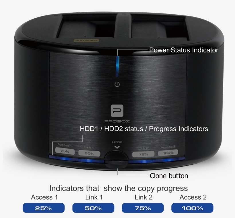 Standalone Hdd Duplicator With One-button - Gadget, transparent png download