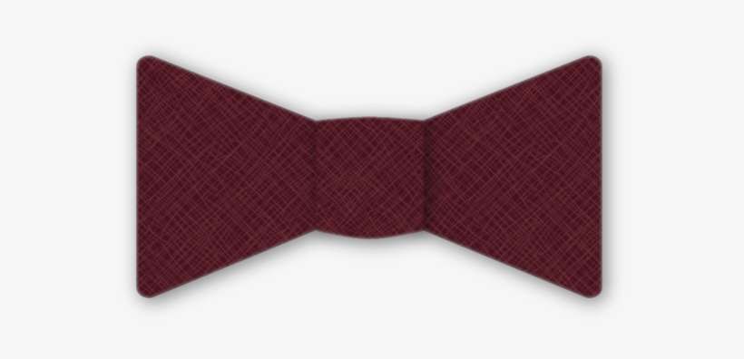 Burlap Crosshatch Bow Tie - Plaid, transparent png download