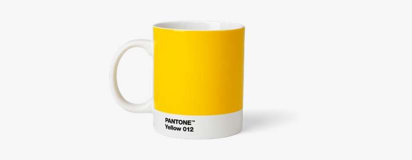 Pantone Mug Yellow - Coffee Cup, transparent png download