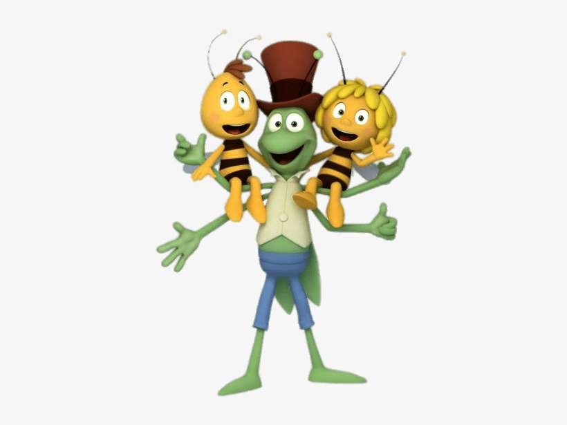 Maya And Her Friends - Maya De Bij Willy, transparent png download