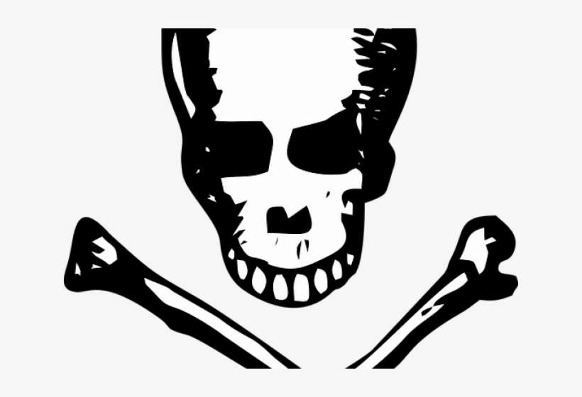 Toxic Clipart Halloween Skeleton Head - Skull, transparent png download