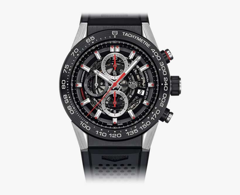 A Halloween Look At Skeleton Watches - Tag Heuer Car2a1z Ft6044, transparent png download