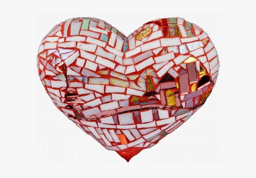 2018 Mini Heart By Rita Soyfertis "golden Gate Bandage" - Heart, transparent png download