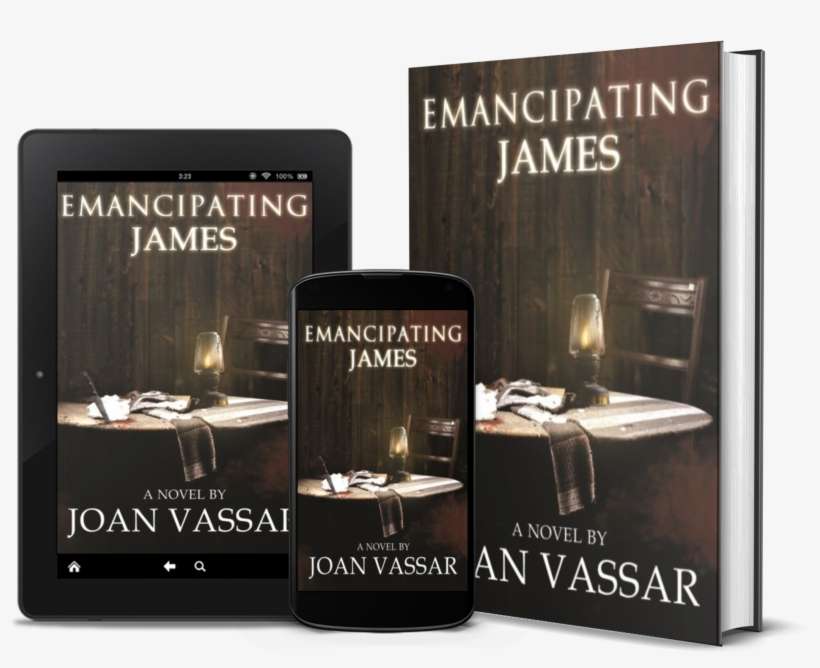 Emancipating James By Joan Vassar - Book Cover, transparent png download
