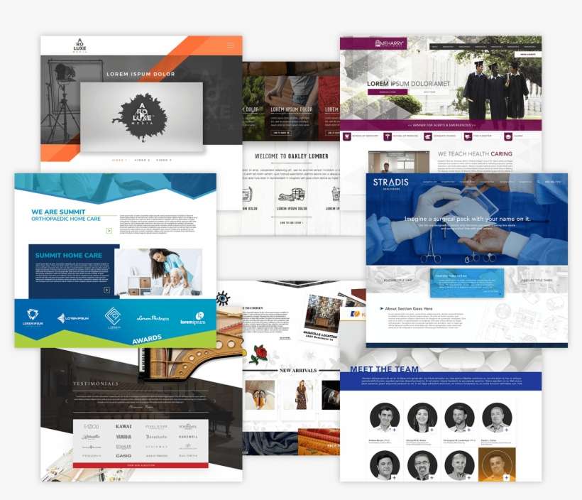 Web Design Franklin Tn Collage - Graphic Design, transparent png download