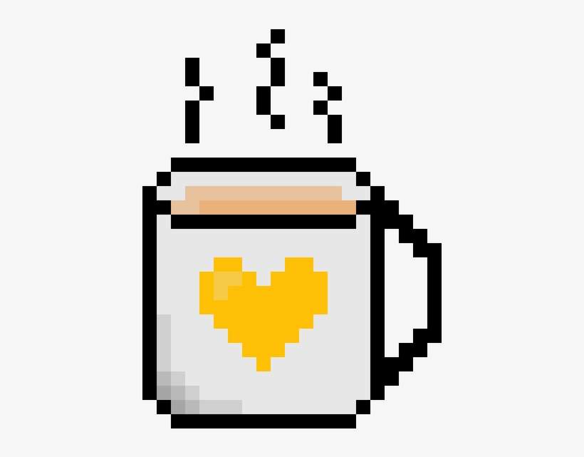 Golden Heart Mug - Coffee Cup Cross Stitch, transparent png download