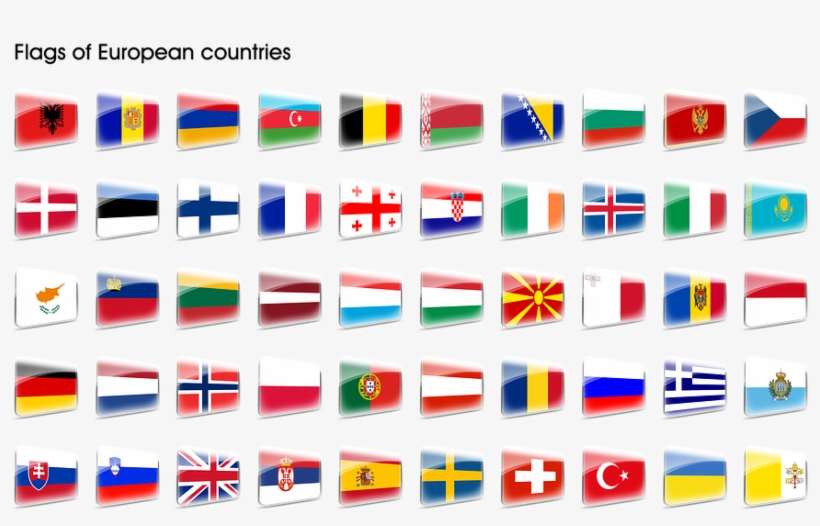 European Union Flag - Europe, transparent png download