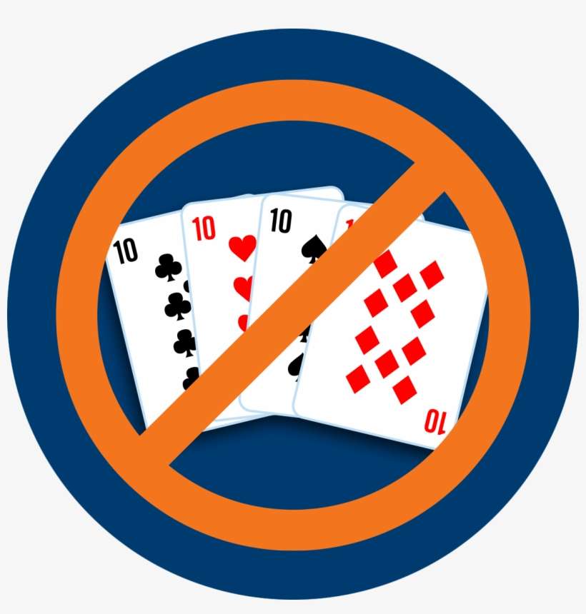 A 10 Of Clubs, Hearts, Spades And Diamonds, Crossed, transparent png download