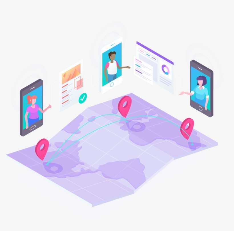 Unlimited Domestic And International Calls Map Unlimited - Graphic Design, transparent png download