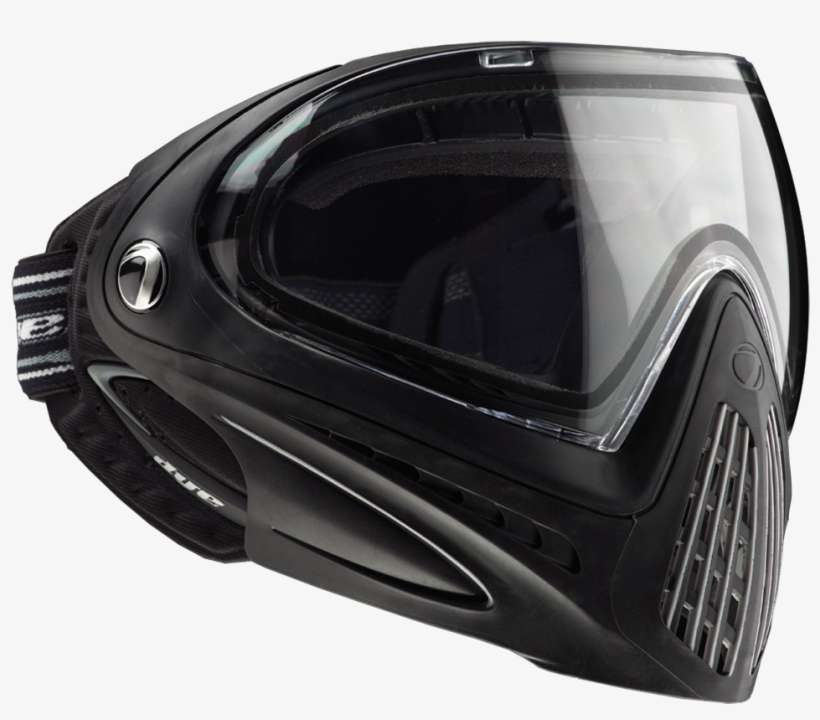 Dye I4 Thermal Paintball Goggles-black - Dye I4 Black, transparent png download