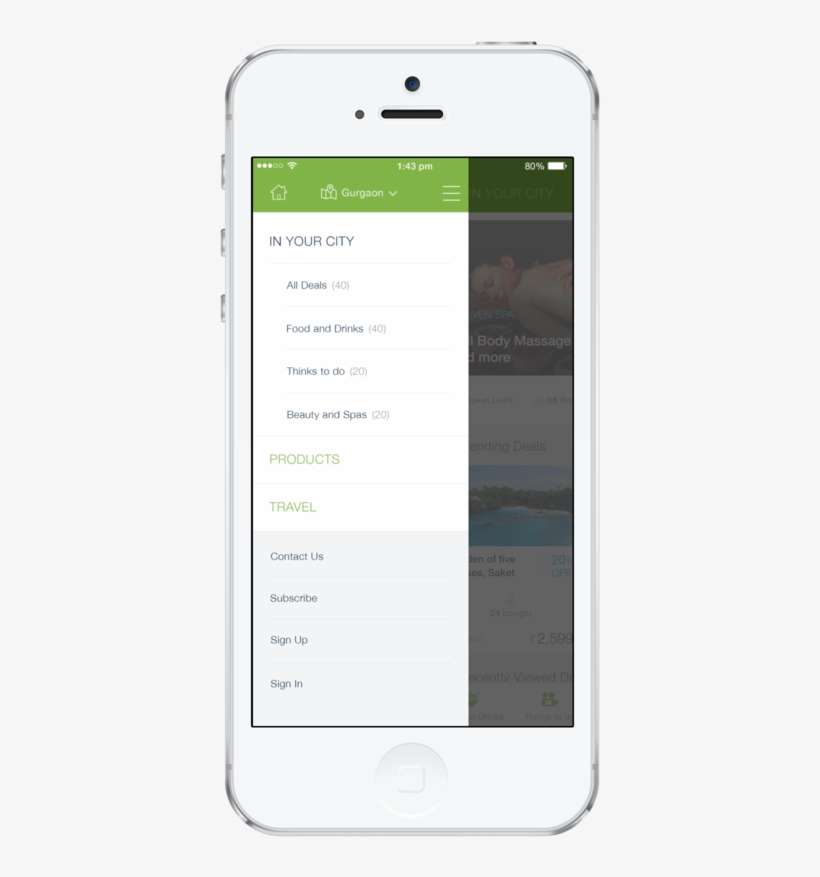 01c Navigation Iphone White Portrait - Iphone, transparent png download