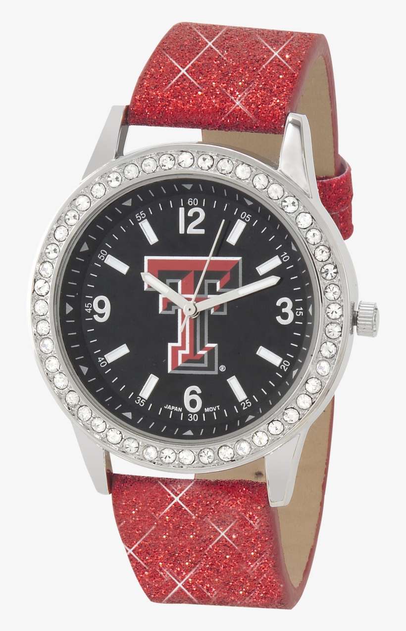 Texas Tech Glitter Watch - Jaeger Lecoultre, transparent png download