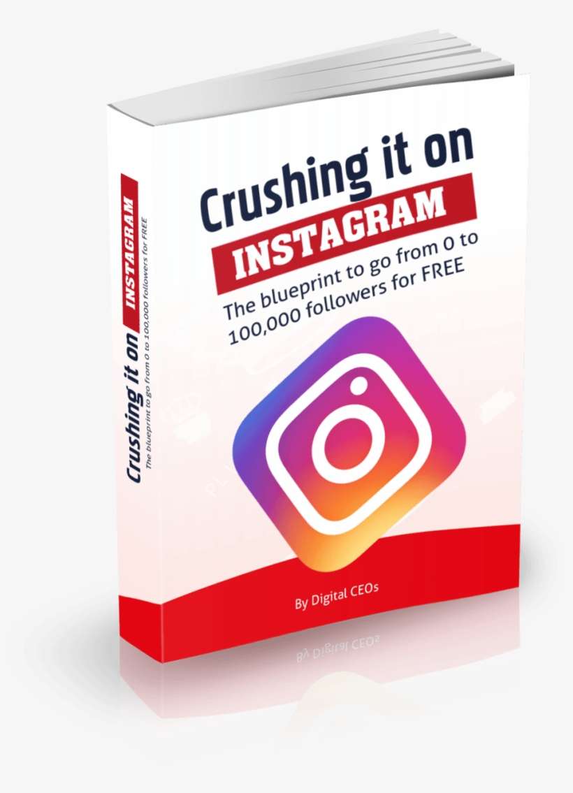 The Blueprint To Your First 100,000 Followers On Instagram - Graphic Design, transparent png download