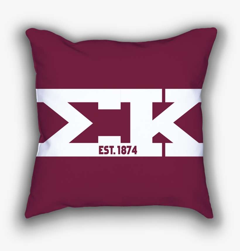 Sigma Gamma Rho Pillow - Cushion, transparent png download