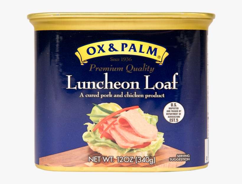 Ox & Palm Luncheon Loaf - Ox & Palm Luncheon Loaf, transparent png download