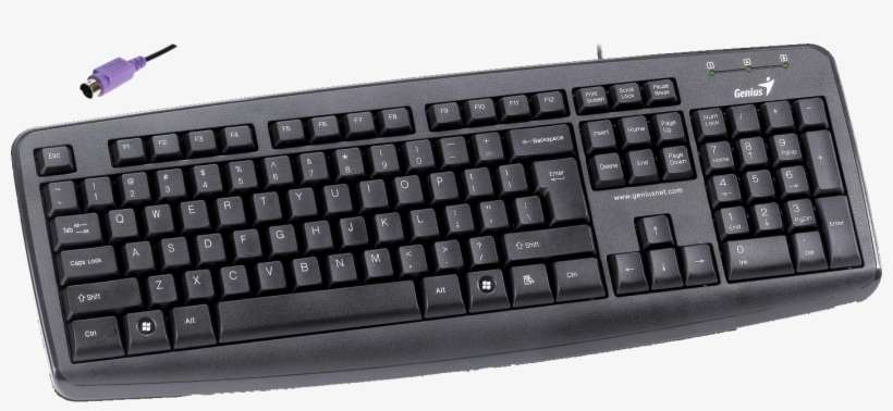 El Teclado - Genius Kb 110x Usb, transparent png download