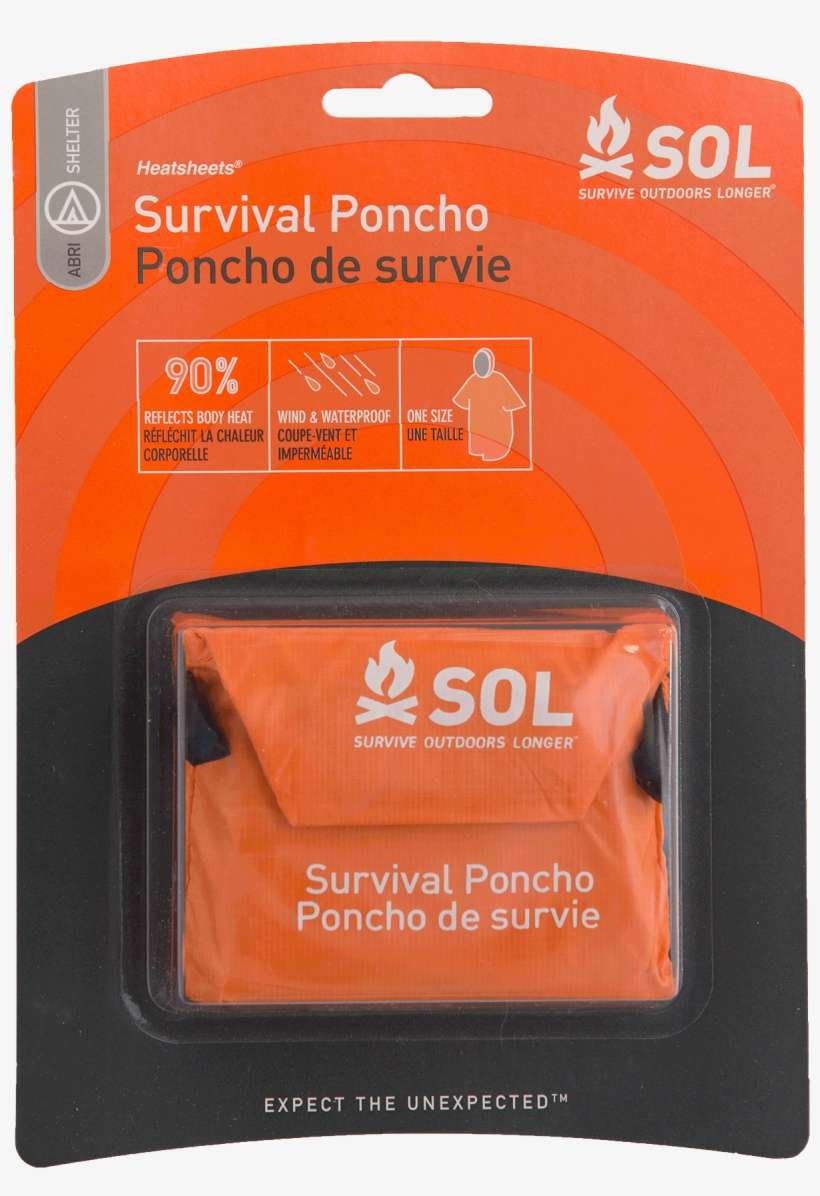 Survive Outdoors Longer Poncho - Survive Outdoors Longer, transparent png download