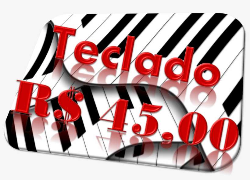 Teclado - Musical Keyboard, transparent png download