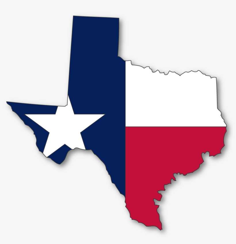 Texas Medical Malpractice Insurance Costs, Limitations, - Texas Outline With Flag, transparent png download